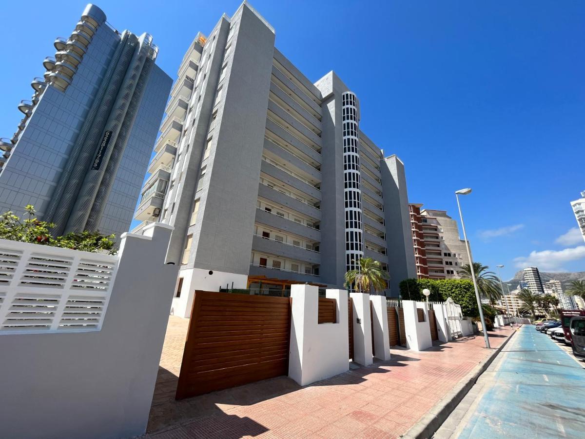 Calpe Apartamento Lujoso Bajo Terasa Piscina Aire Cerca Playa Pueblo Eksteriør billede