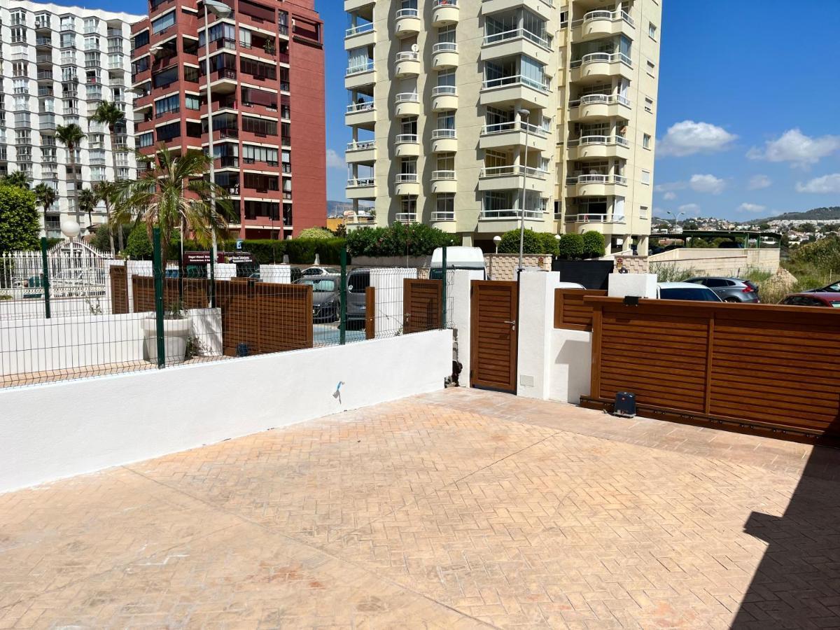 Calpe Apartamento Lujoso Bajo Terasa Piscina Aire Cerca Playa Pueblo Eksteriør billede