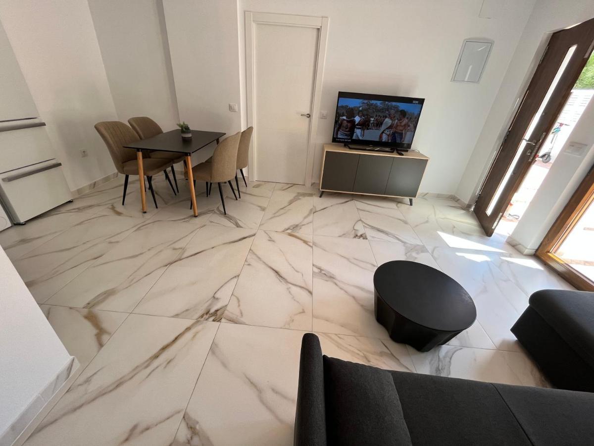 Calpe Apartamento Lujoso Bajo Terasa Piscina Aire Cerca Playa Pueblo Eksteriør billede